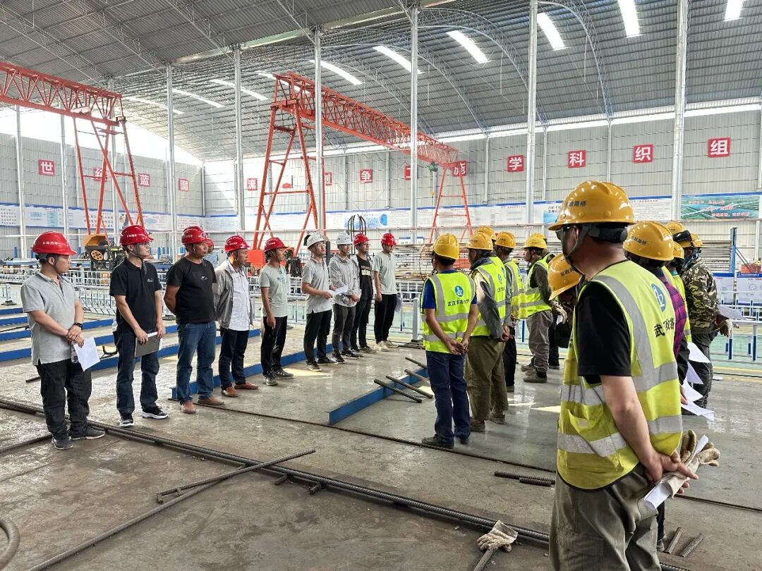 鋼筋工亮絕活，“路橋人”顯身手！