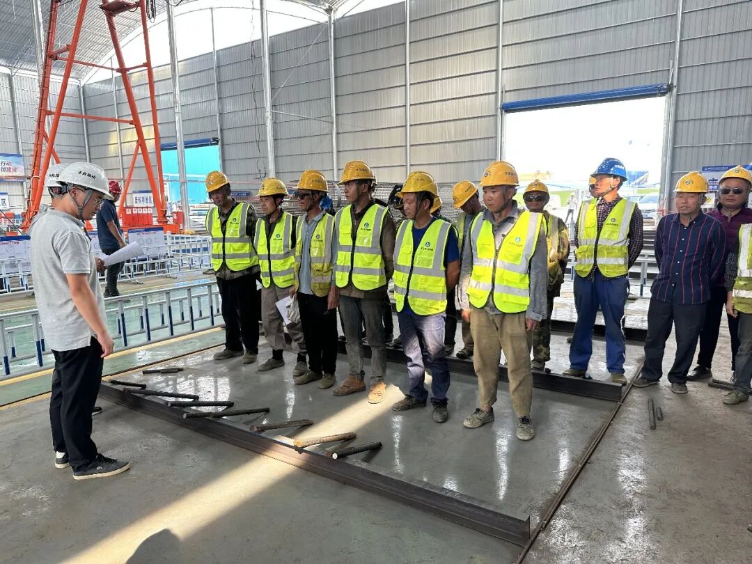 鋼筋工亮絕活，“路橋人”顯身手！