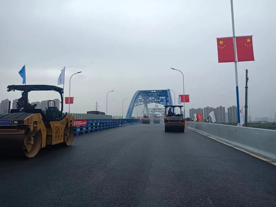 “驚艷”交付！路橋公司為長豐橋改造工程一刷“煥顏”！