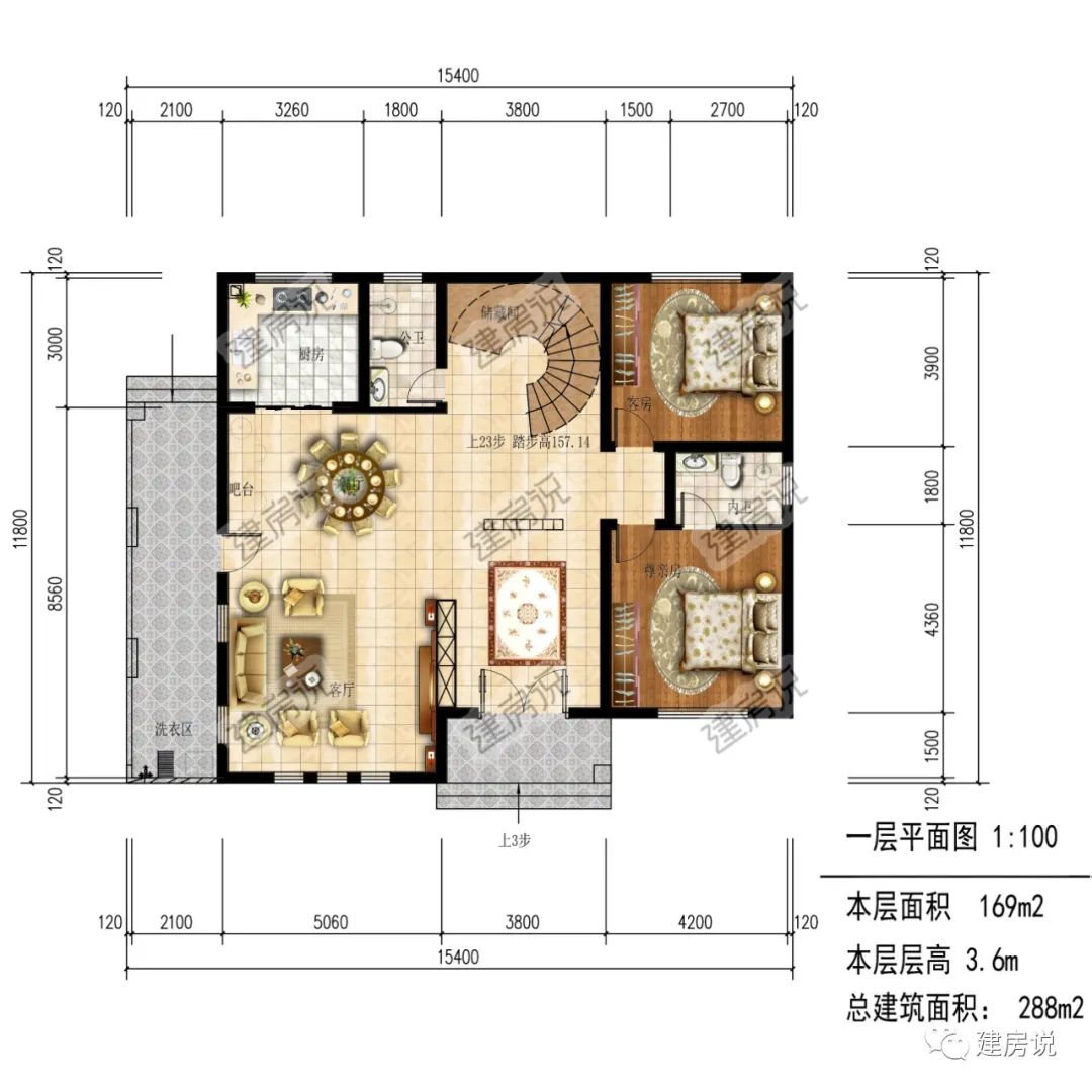 30平方自建房2层图纸图片