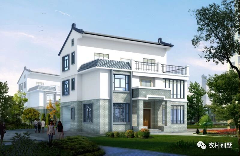 老家有地，心里不慌！这5款三层别墅才是漂亮又有内涵