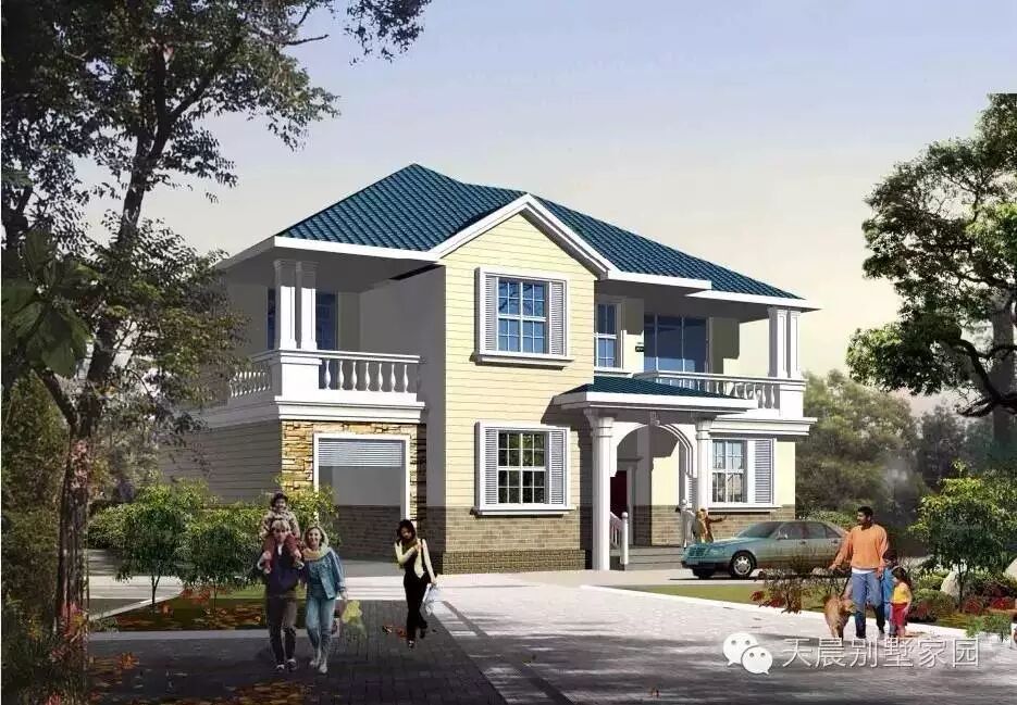 【户型】惊艳全村！经典风格的8款自建别墅独树一帜