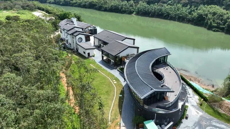 香溪湾驿站及泊心云舍民宿。