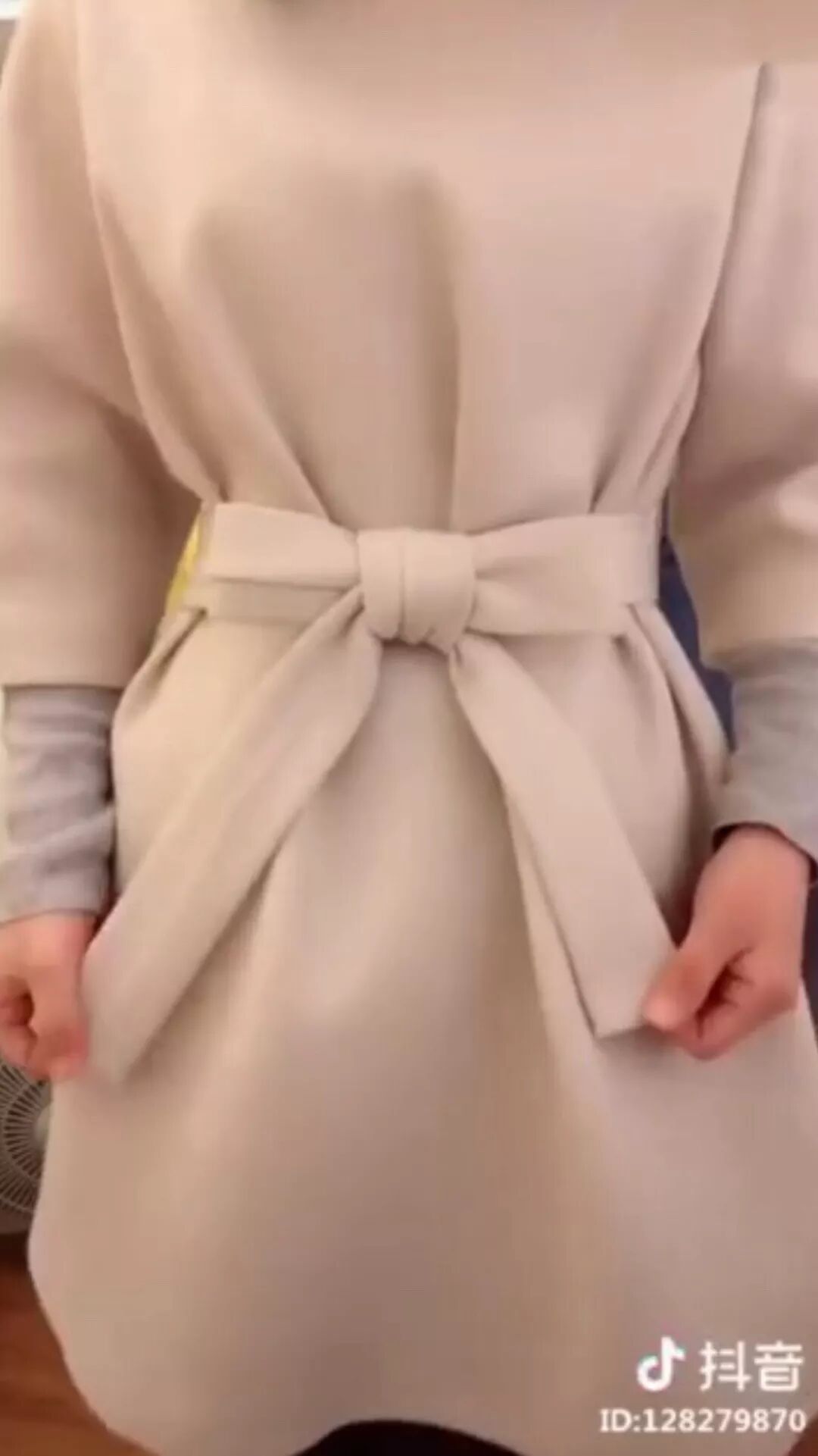 教你系蝴蝶结的短视频