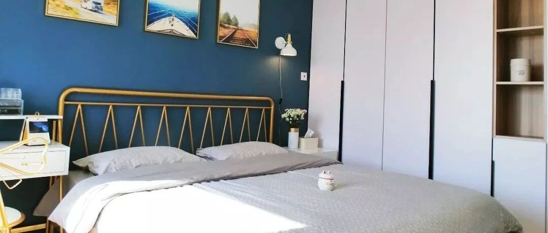 撞色衣柜，颜色撞得对，效果真的可以很美！