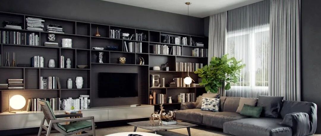 多功能电视背景墙，才是高定的新趋势！