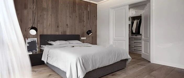 卧室不要装传统大衣柜了，如今流行这样装!