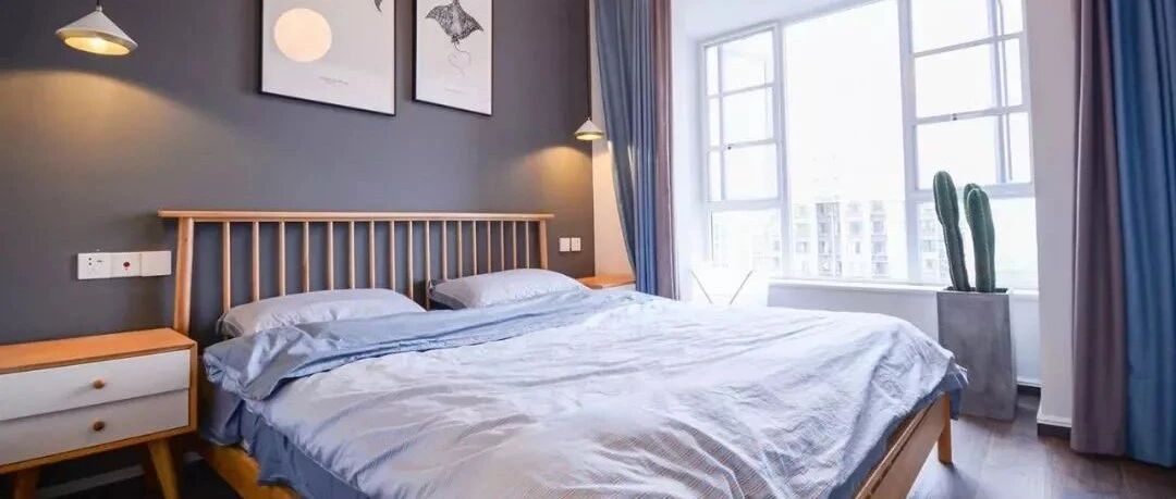 卧室窗帘这样搭，美极了！