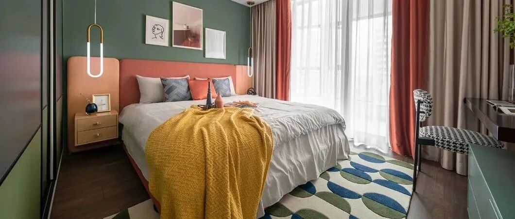 这样的撞色搭配，太美了！