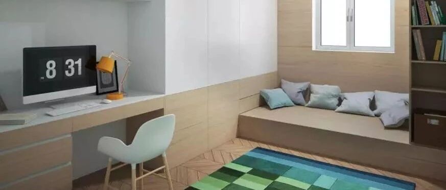 榻榻米+柜=绝配，这说得真不错！