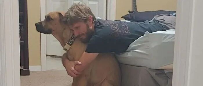 那些嘴上说绝对不许养狗的老爸，后来都…