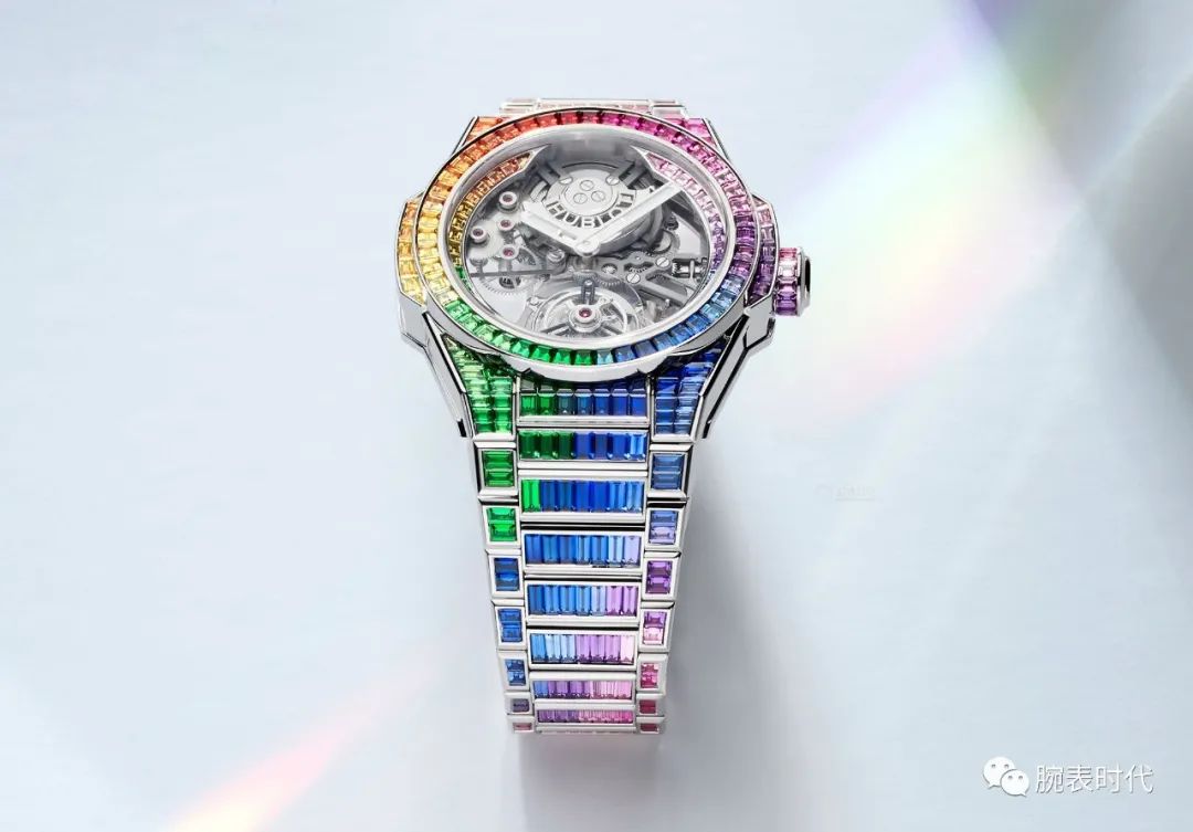 HUBLOT宇舶外Big Bang Integral一体式陀飞轮高级珠宝腕外(1)