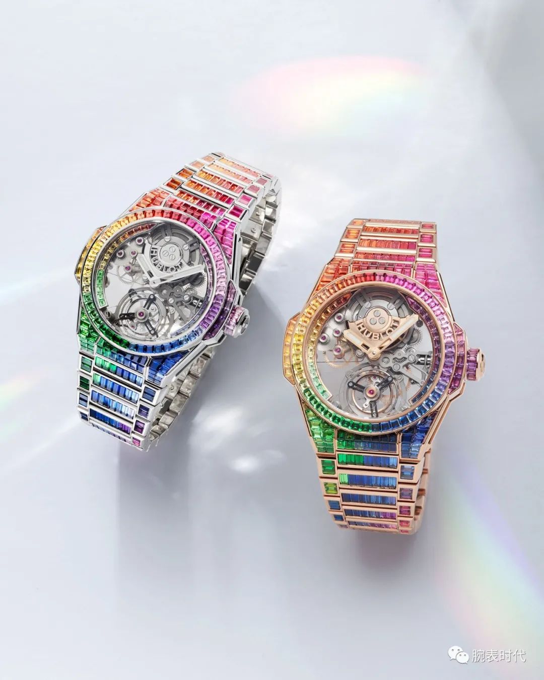 HUBLOT宇舶外Big Bang Integral一体式陀飞轮高级珠宝腕外(2)