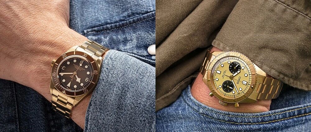 公价差不多，帝舵和豪利时的“全青铜款”腕表怎么选？