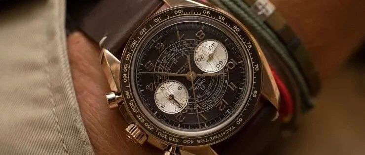 欧米茄新款超霸双眼计时腕表，6万7入门，十米外也能认出来