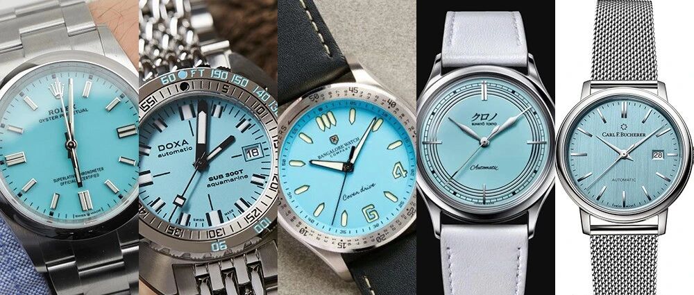 4200万的蒂芙尼蓝5711只能看看，这些类似蓝盘腕表还是可以想想的