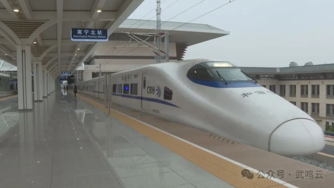 武鸣区各界代表体验高铁速度_武鸣要闻_广西南宁市武鸣区人民政府门户