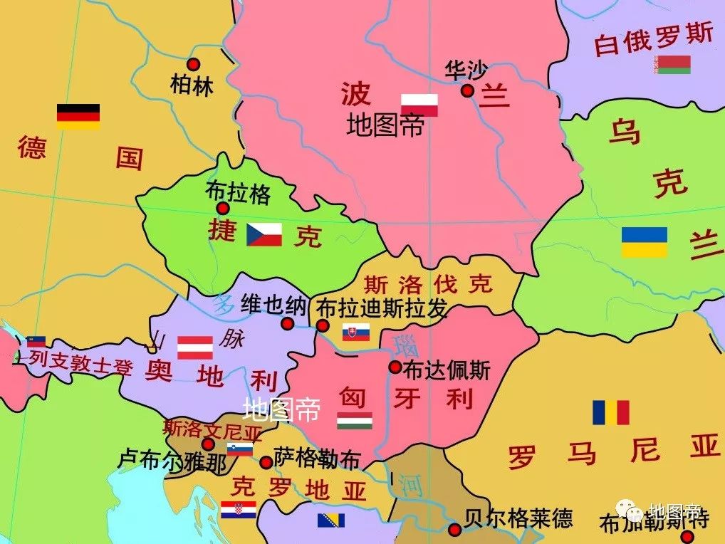 历史上匈牙利和我们有什么渊源 地图帝 微信公众号文章阅读 Wemp