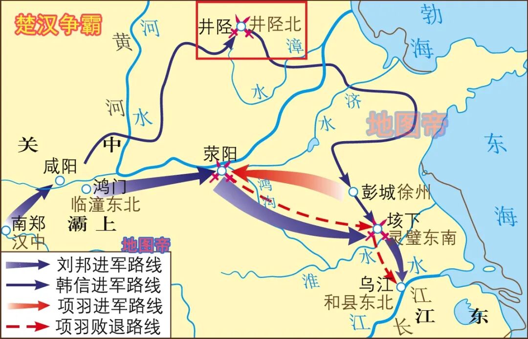 太行八陉之一 战神韩信背水一战的井陉 在什么地方 地图帝 微信公众号文章阅读 Wemp