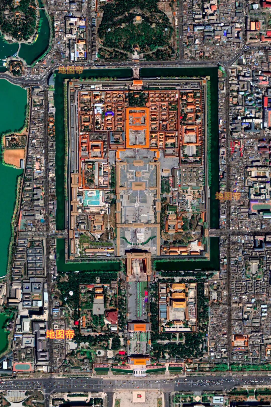 明朝有三个都城航拍凤阳南京北京