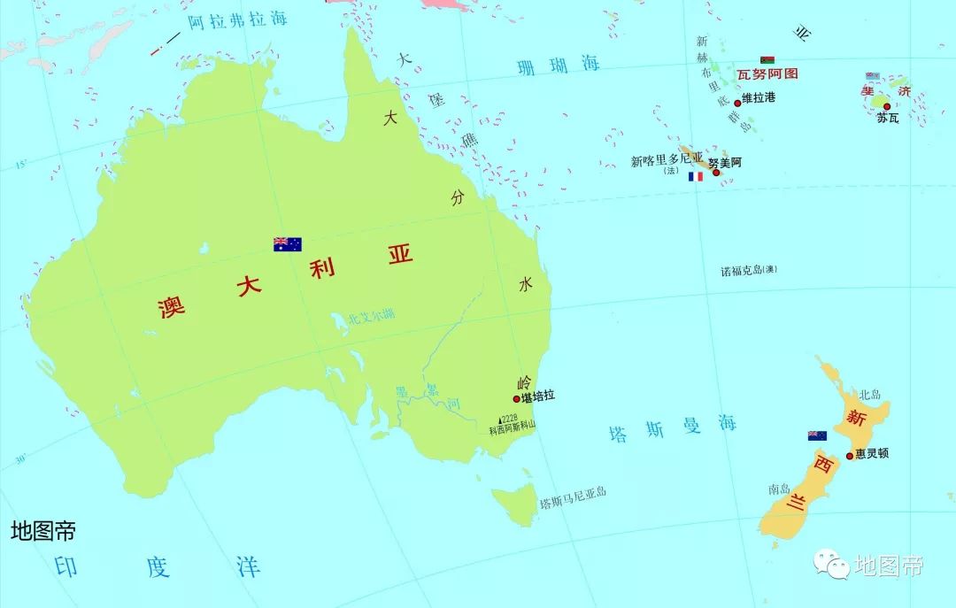 澳大利亚有大城市悉尼和墨尔本，首都为何放在小城堪培拉？