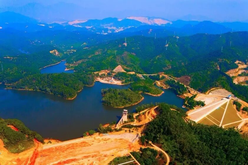 深圳最大"水缸"—龙岗清林径水库年内即将完工!