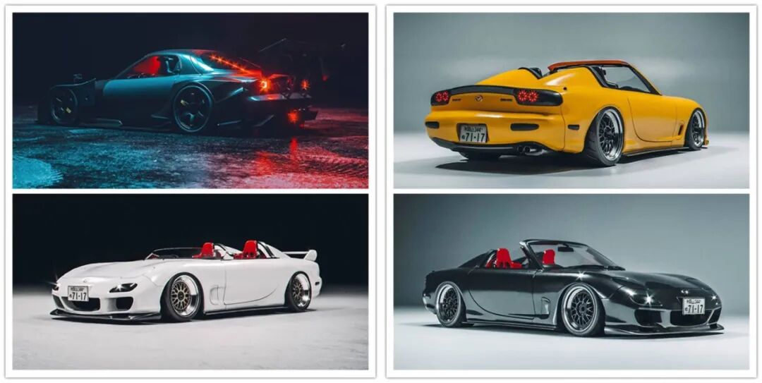 敞篷复古风领衔 马自达rx 7改装案例合集 改装车 微信公众号文章阅读 Wemp