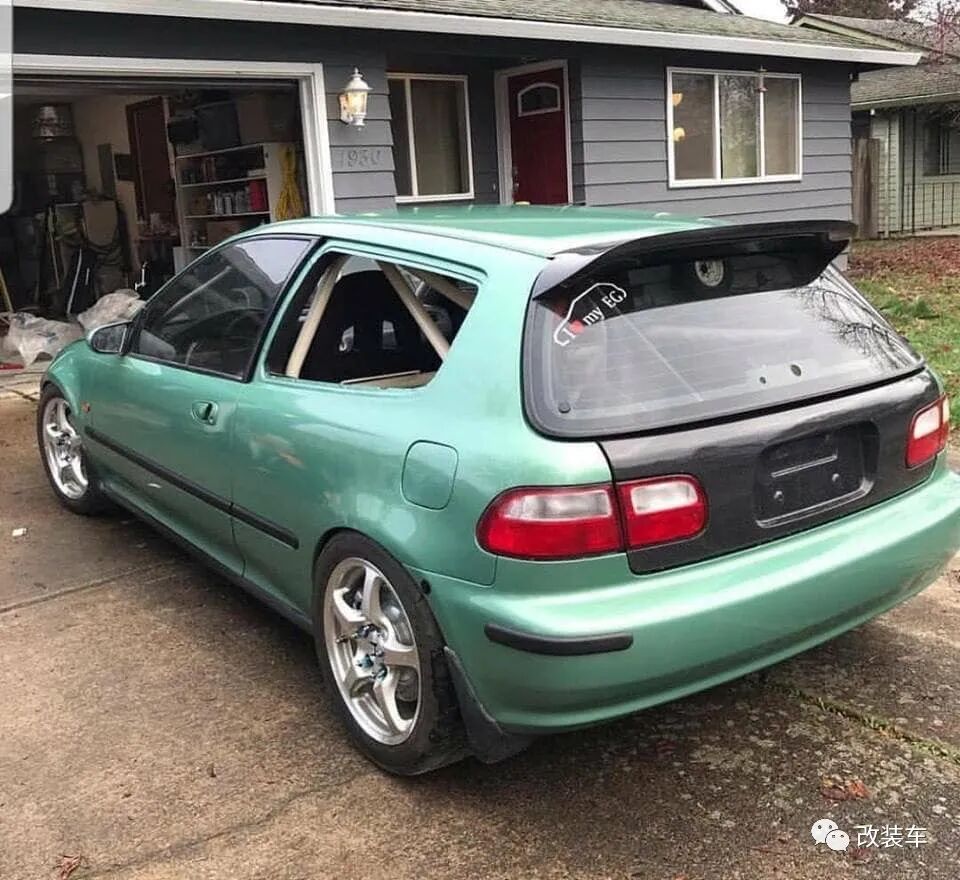 庄司慎吾要是开这台移植了红顶fc的eg6还会输给拓海 改装车 微信公众号文章阅读 Wemp