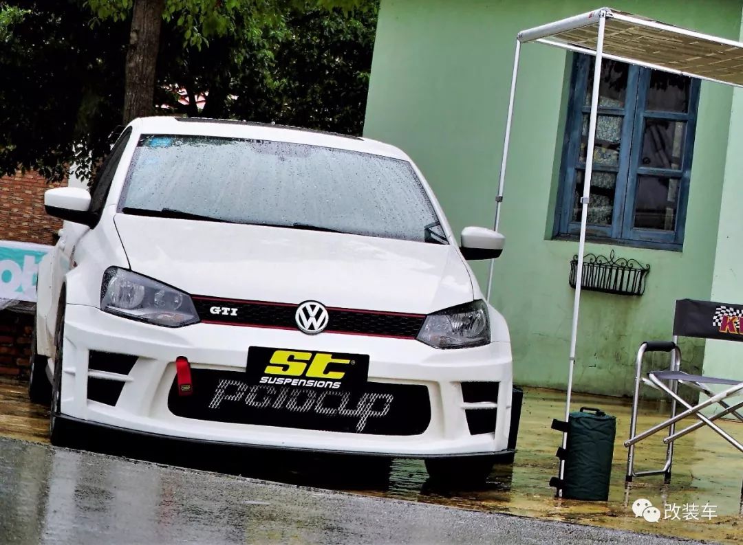 不是賽車非要改成賽車的樣子 上海車友的polo Gti競技味十足 改裝車 微文庫