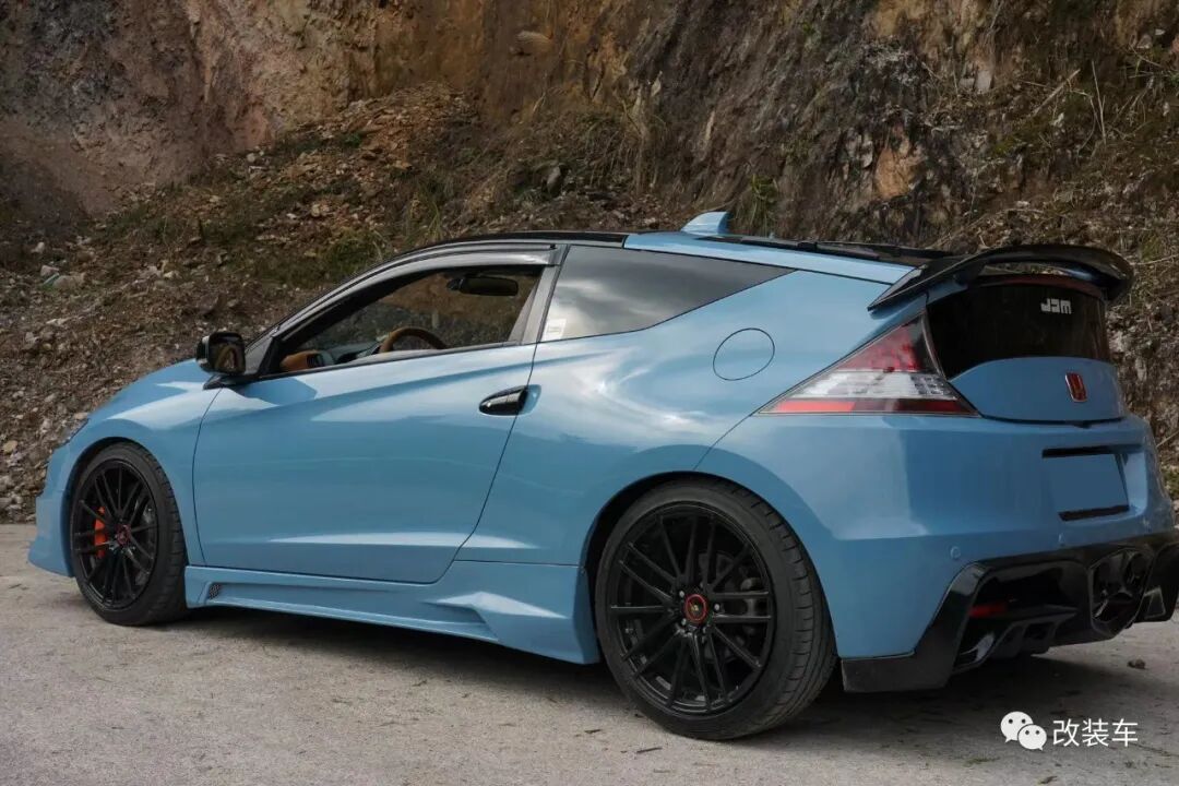 少数派玩家 本田crz改装 改装后的它钢炮味十足 改装车 微信公众号文章