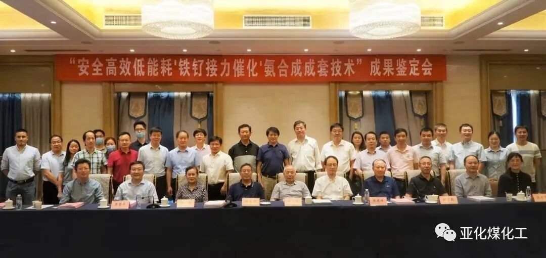 “铁钌接力催化”氨合成技术通过科技成果鉴定