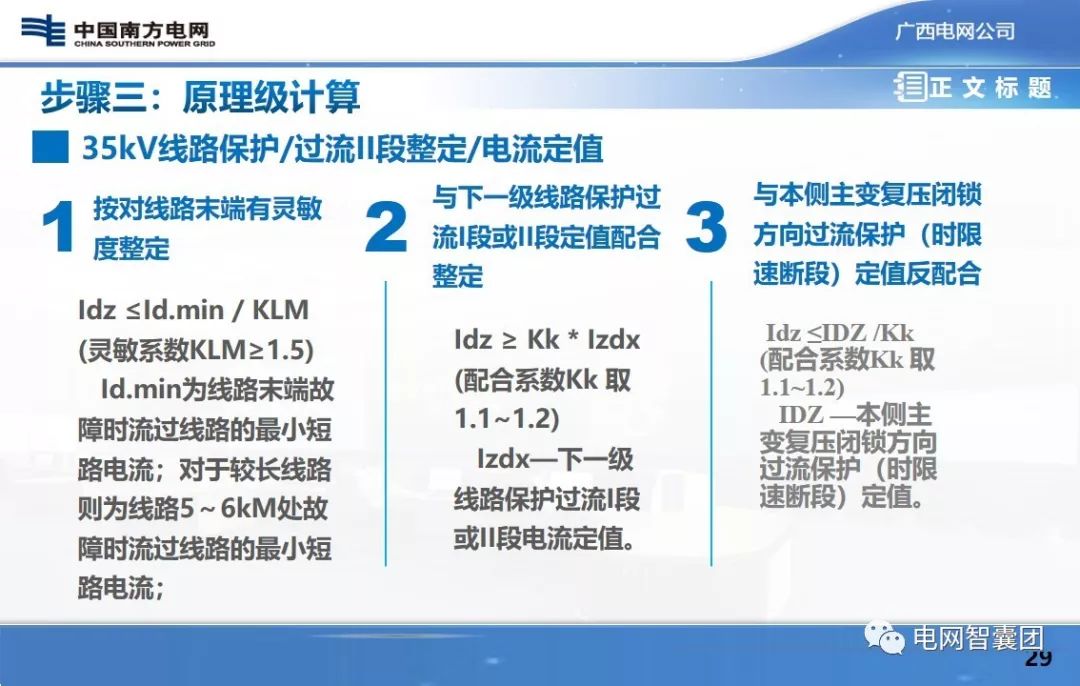 保护定值：故障分析计算、原理级计算、装置级计算的图28