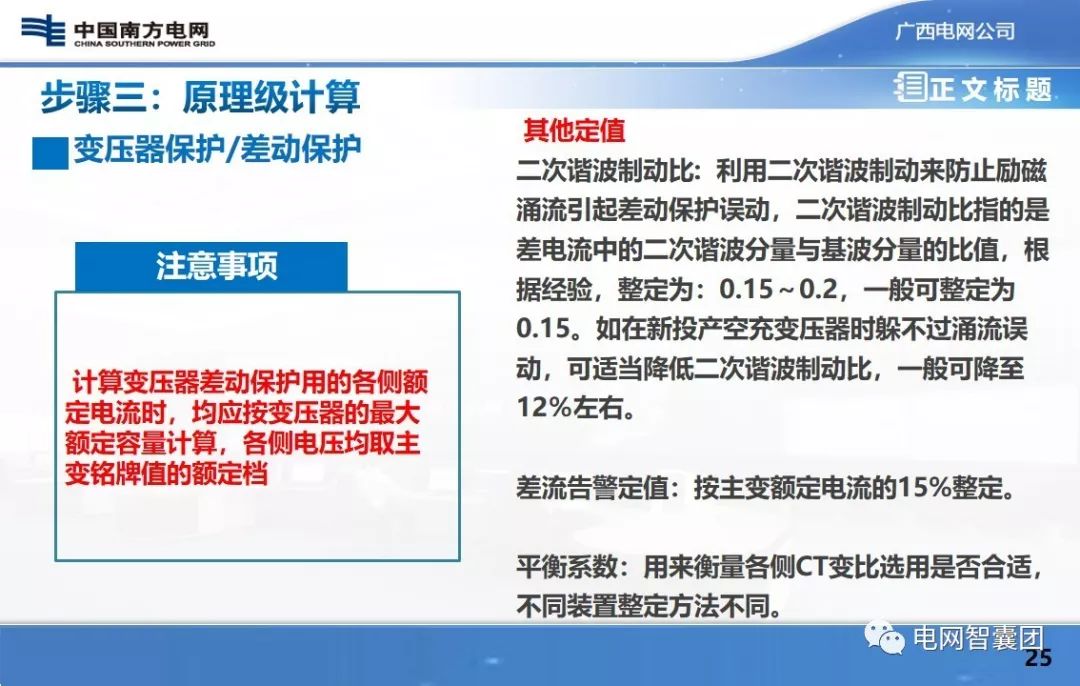 保护定值：故障分析计算、原理级计算、装置级计算的图24