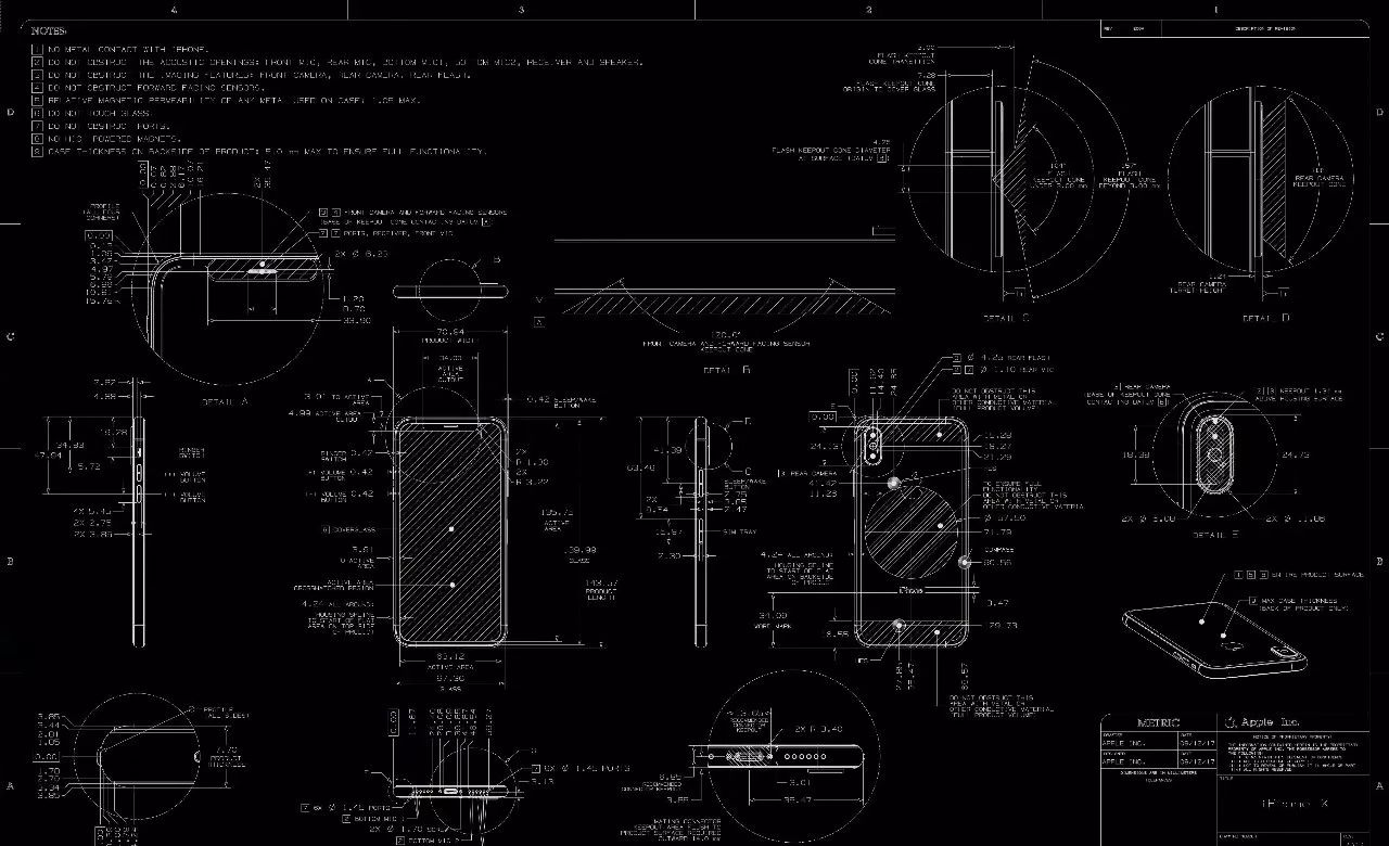 本週壁紙推薦 Iphone X Cad 威鋒網 微文庫