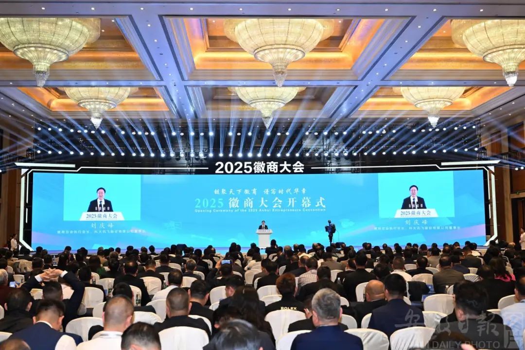 3月22日,徽商总会执行会长、科大讯飞有限公司董事长刘庆峰发言。.jpg