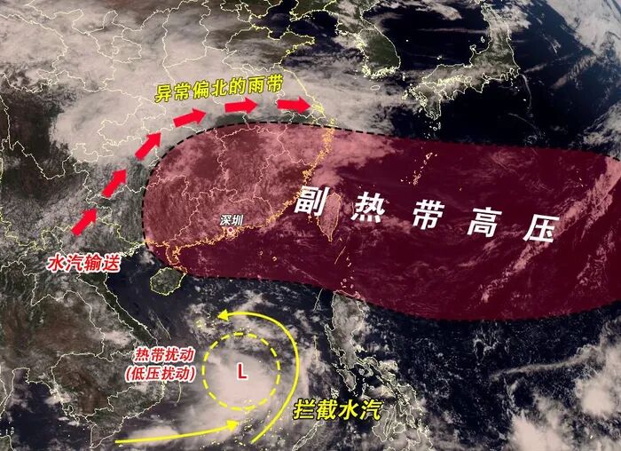 深圳开通“降水包周”套餐！经历下沉气流和副热带高压的“双重加热”