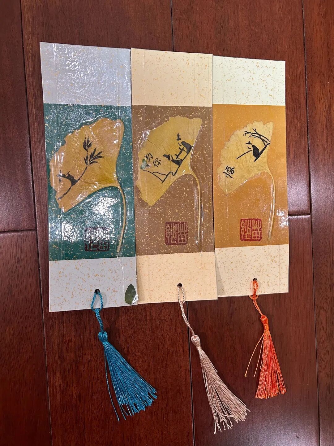 多彩江中 | 落叶遐思，笔墨传情——我校学生会举办落叶创意书签制作活动