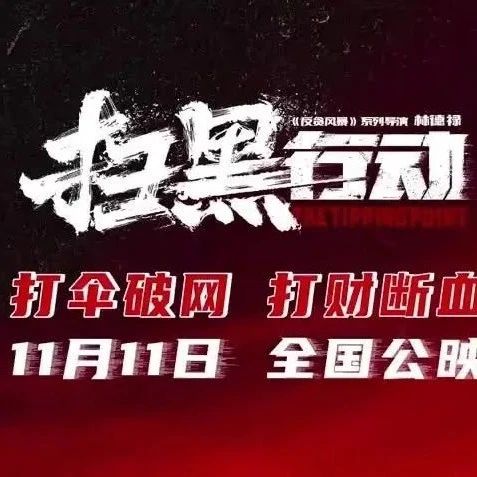 周一围 秦海璐《扫黑行动》定档11.11!