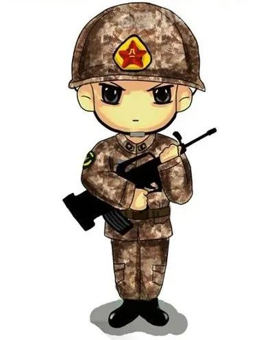 中国征兵海报二次元图片