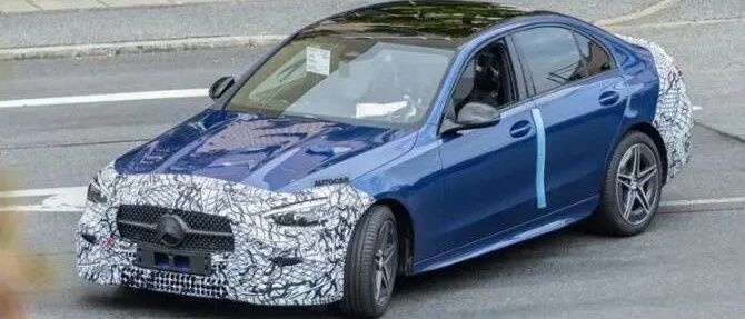 2021年发布 全新奔驰C级最新谍照曝光