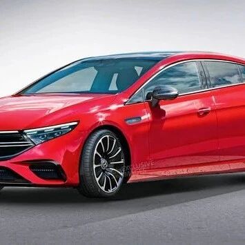 奔驰EQE最新渲染图曝光 将于2022年正式发布