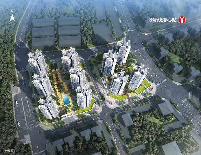 首付70万，买白云湖板块中建星光城三房！