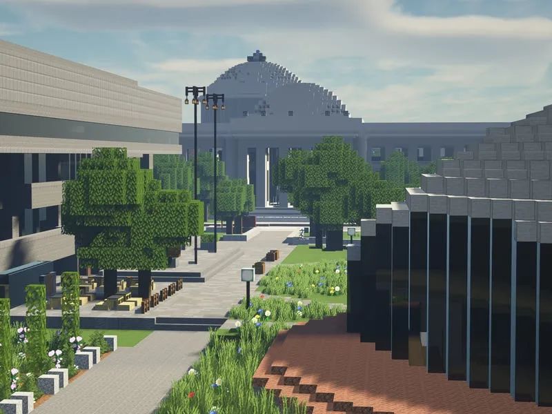 Mit学生在 Minecraft 精心重建了自己的校园 来康康 Telegraph