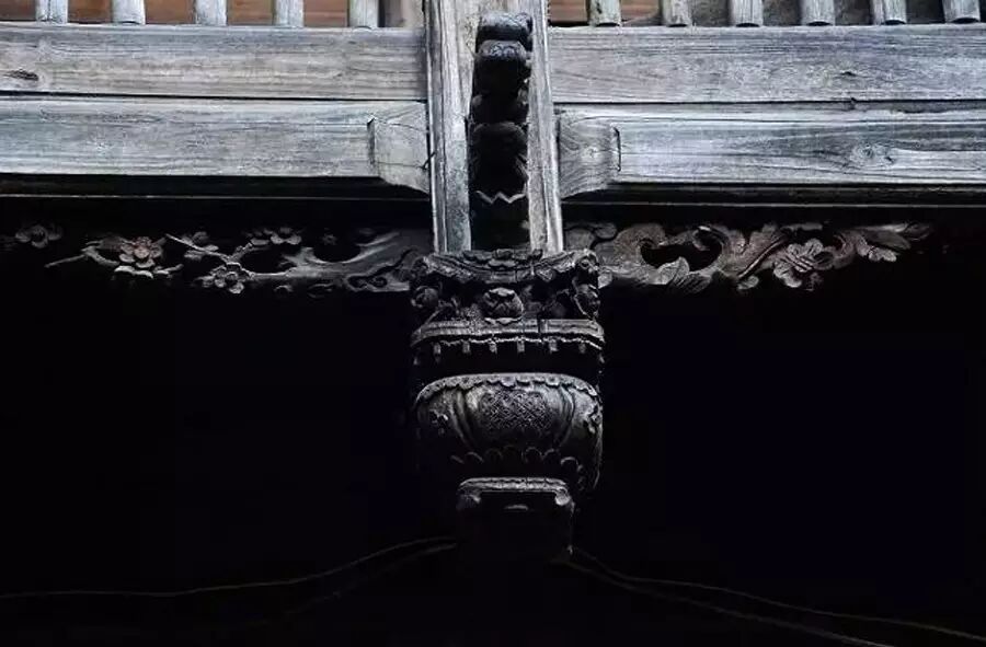 中国古建筑小品垂花