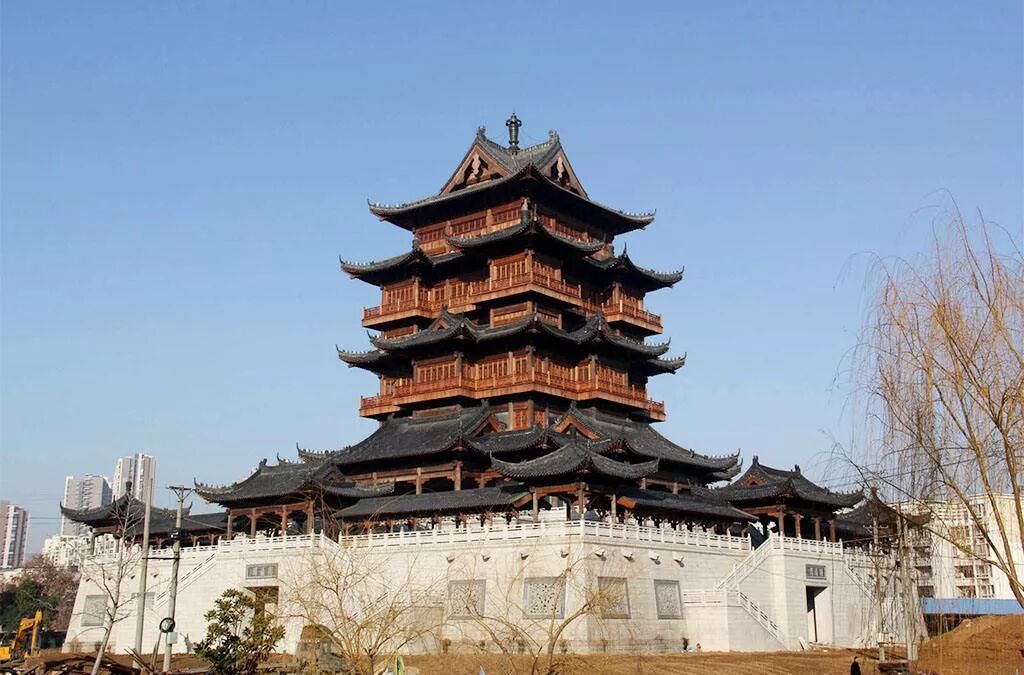 绿云可怕中国最高木塔失火重现永熙三年永宁寺塔悲剧