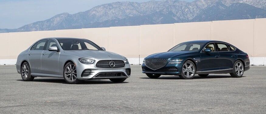 豪华轿车韩德日三系新乱斗，捷尼赛思G80与奔驰E级、雷克萨斯ES，谁能赢？