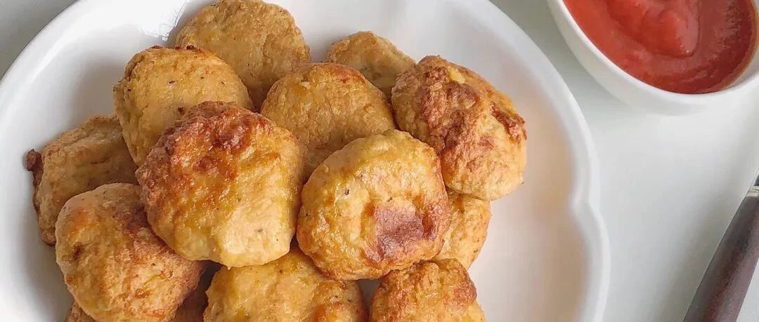 芝士爆浆鸡块！后悔没早点入空气炸锅！