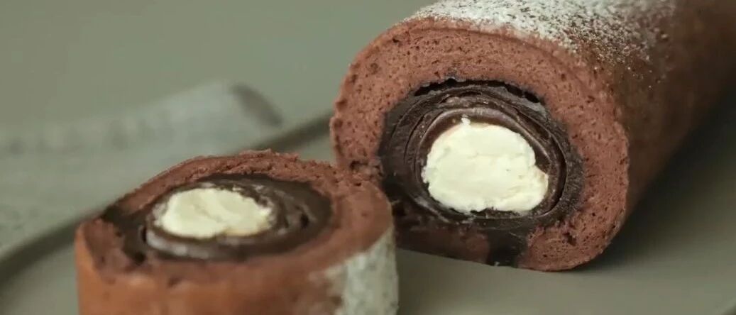 麻薯是万能的！做成奶酪卷拉着吃很过瘾，99%的私房都没想到