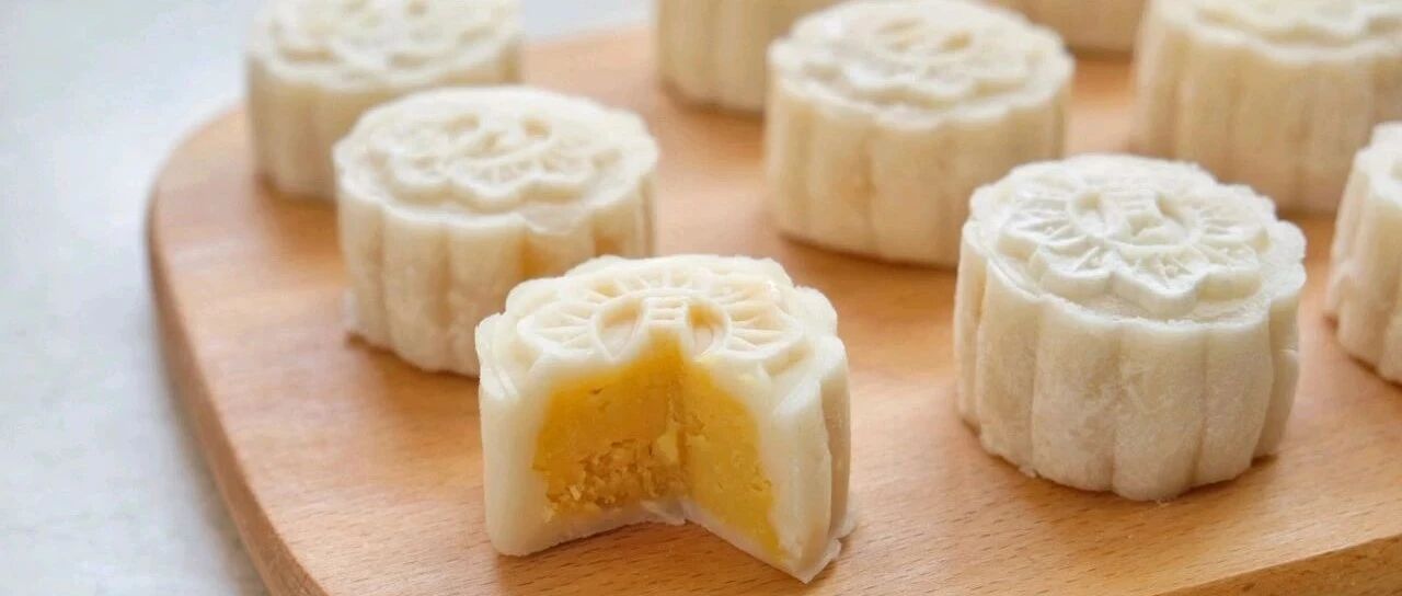 给小朋友做一份低甜度的冰皮月饼吧