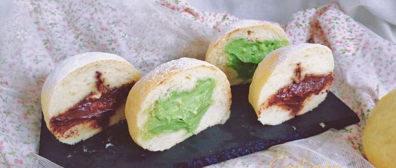 最近很火的冰面包方子来啦！做一点当下午茶很不错呢~